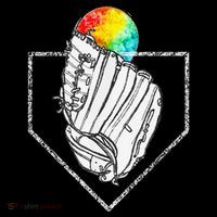 Snow Cone Catch Softball & Baseball Snowcone Kids T-Shirt