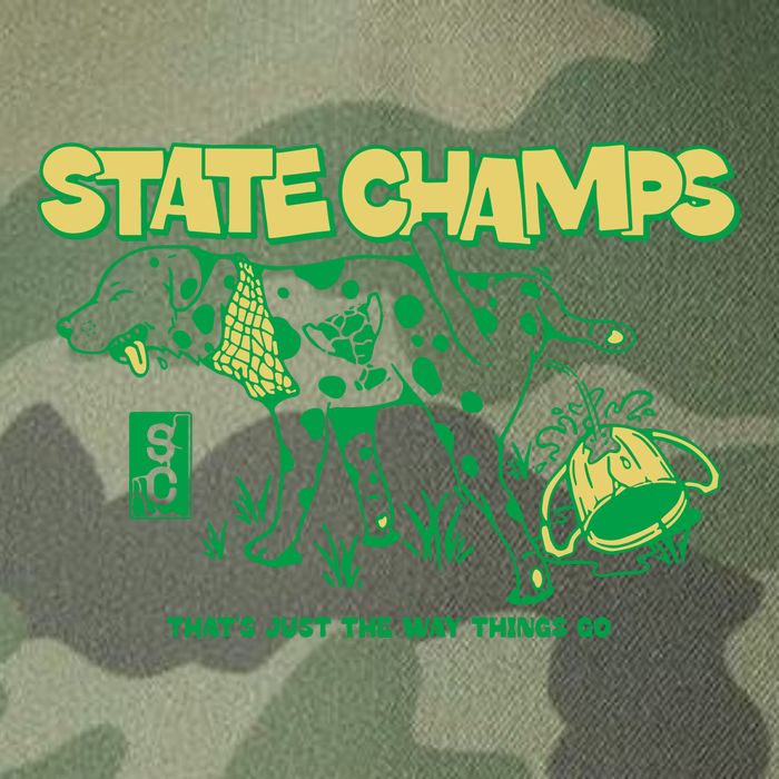 State Champs Doggo ThatS Just The Way Things Go Legacy Tie Dye Trucker Hat