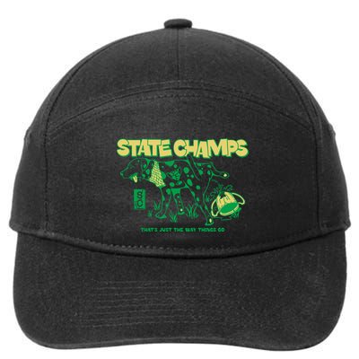 State Champs Doggo ThatS Just The Way Things Go 7-Panel Snapback Hat