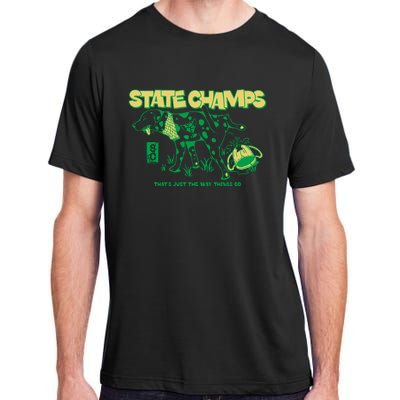 State Champs Doggo ThatS Just The Way Things Go Adult ChromaSoft Performance T-Shirt