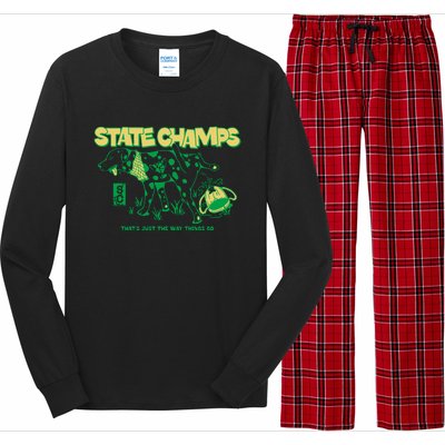 State Champs Doggo ThatS Just The Way Things Go Long Sleeve Pajama Set