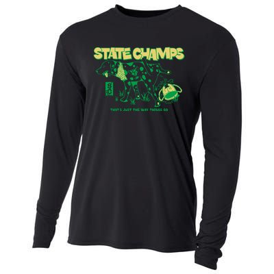 State Champs Doggo ThatS Just The Way Things Go Cooling Performance Long Sleeve Crew