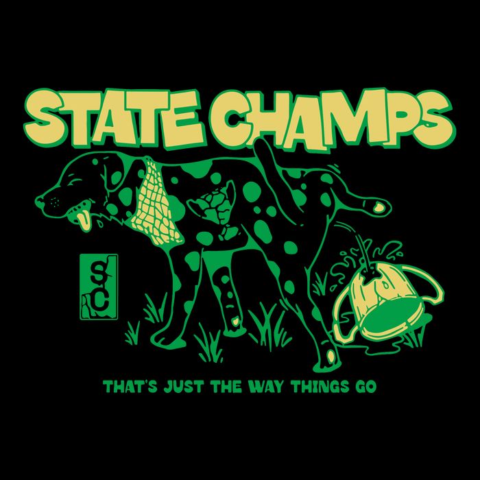 State Champs Doggo ThatS Just The Way Things Go Youth Performance Sprint T-Shirt