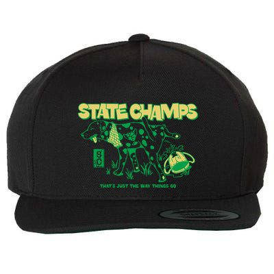 State Champs Doggo ThatS Just The Way Things Go Wool Snapback Cap
