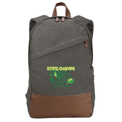 State Champs Doggo ThatS Just The Way Things Go Cotton Canvas Backpack