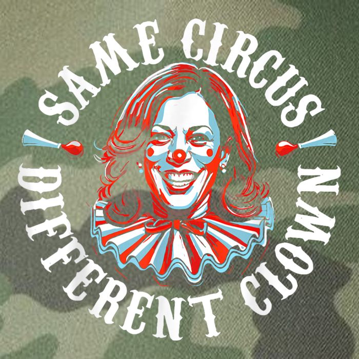 Same Circus Different Clown Anti Kamala Halloween 2024 Legacy Tie Dye Trucker Hat