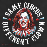 Same Circus Different Clown Anti Kamala Halloween 2024 Cool Comfort Performance Bucket Hat