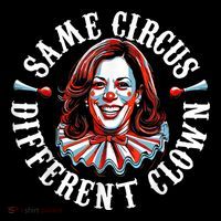 Same Circus Different Clown Anti Kamala Halloween 2024 Sustainable Bucket Hat