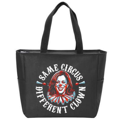 Same Circus Different Clown Anti Kamala Halloween 2024 Zip Tote Bag