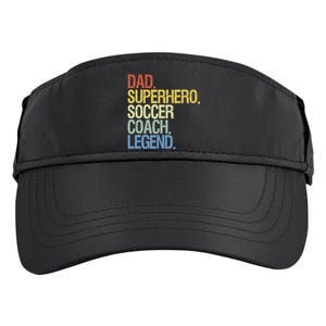 Soccer Coach Dad Adult Drive Performance Visor