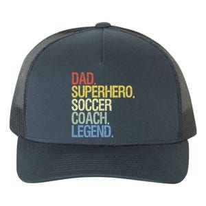 Soccer Coach Dad Yupoong Adult 5-Panel Trucker Hat