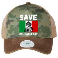 Save Columbus Day Italian Pride Legacy Tie Dye Trucker Hat