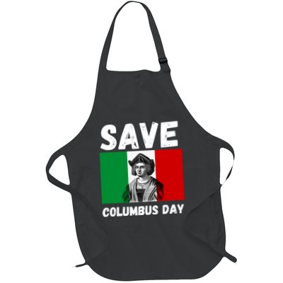 Save Columbus Day Italian Pride Apron