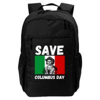 Save Columbus Day Italian Pride Backpack