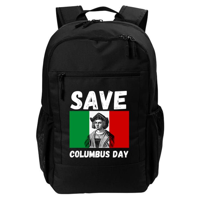 Save Columbus Day Italian Pride Backpack