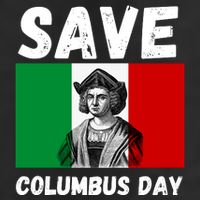 Save Columbus Day Italian Pride 15oz Campfire Ceramic Mug