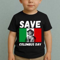 Save Columbus Day Italian Pride Toddler T-Shirt