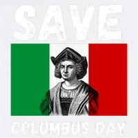 Save Columbus Day Italian Pride Garment-Dyed Sweatshirt