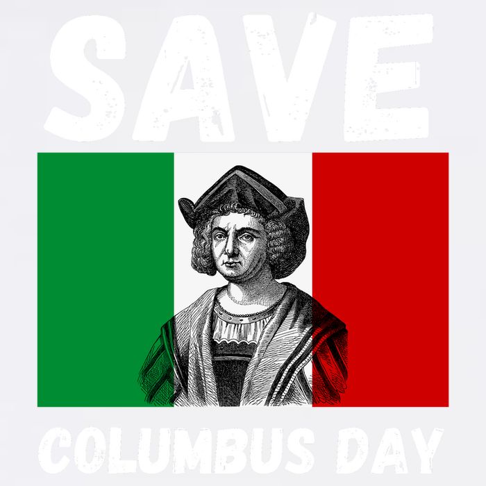 Save Columbus Day Italian Pride Garment-Dyed Sweatshirt