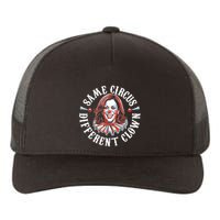Same Circus Different Clown Funny Kamala Harris Clown Yupoong Adult 5-Panel Trucker Hat