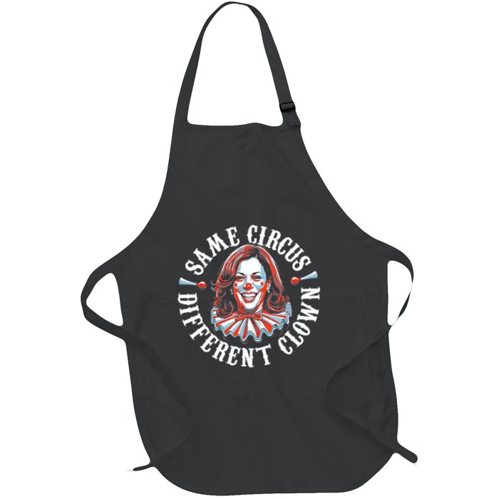 Same Circus Different Clown Funny Kamala Harris Clown Apron