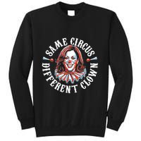 Same Circus Different Clown Funny Kamala Harris Clown Sweatshirt