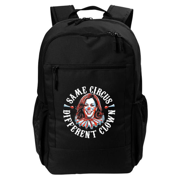 Same Circus Different Clown Funny Kamala Harris Clown Backpack
