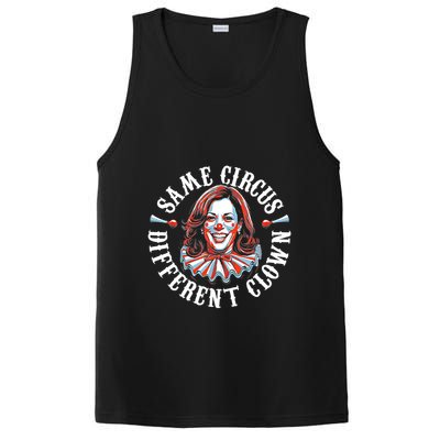 Same Circus Different Clown Funny Kamala Harris Clown PosiCharge Competitor Tank