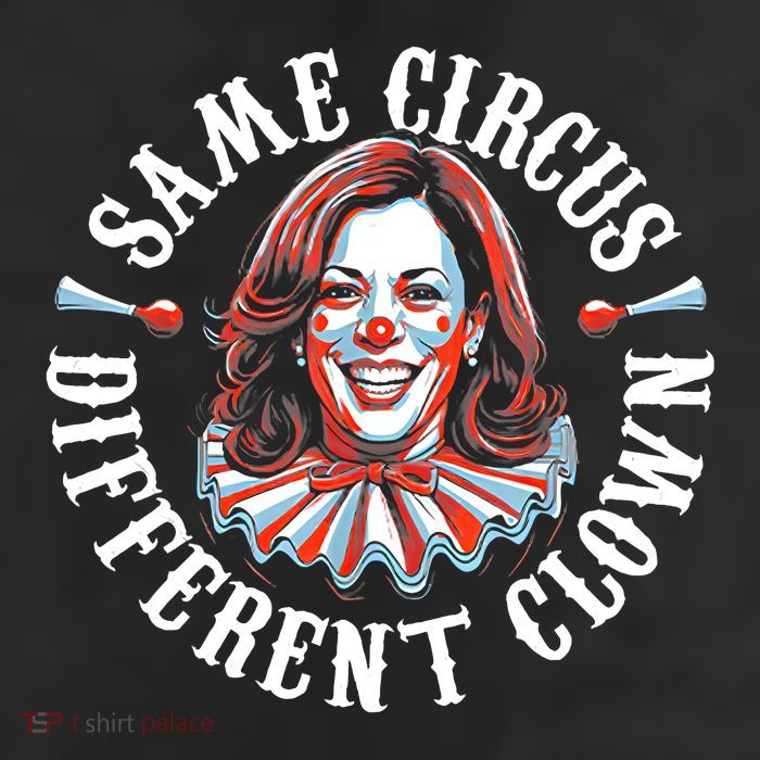 Same Circus Different Clown Funny Kamala Harris Clown Trucker Hat