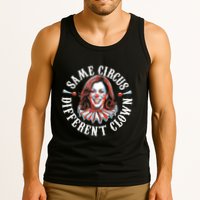 Same Circus Different Clown Funny Kamala Harris Clown Tank Top