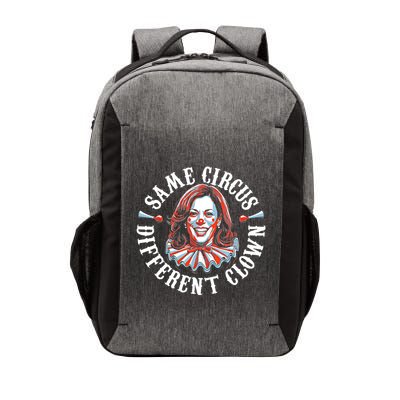 Same Circus Different Clown Funny Kamala Harris Clown Vector Backpack