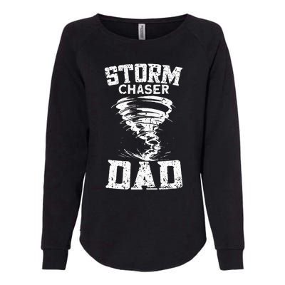 Storm Chaser Dad Womens California Wash Sweatshirt