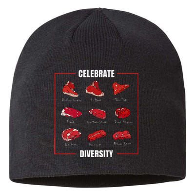 Steak Celebrate Diversity Types Of Steak Lovers Sustainable Beanie