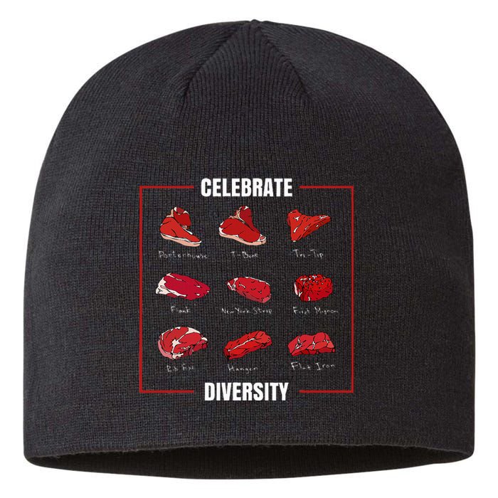 Steak Celebrate Diversity Types Of Steak Lovers Sustainable Beanie