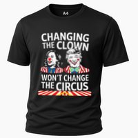 Same Circus Different Clown Political Kamala And Trump Cooling Performance Crew T-Shirt