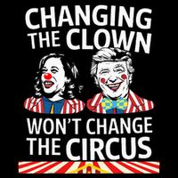 Same Circus Different Clown Political Kamala And Trump City Backpack