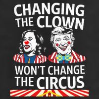 Same Circus Different Clown Political Kamala And Trump 15oz Campfire Ceramic Mug