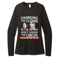 Same Circus Different Clown Political Kamala And Trump Womens CVC Long Sleeve Shirt