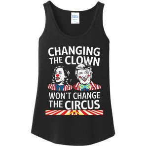 Same Circus Different Clown Political Kamala And Trump Ladies Essential Tank