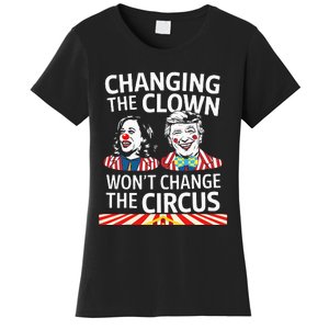 Same Circus Different Clown Political Kamala And Trump Women's T-Shirt