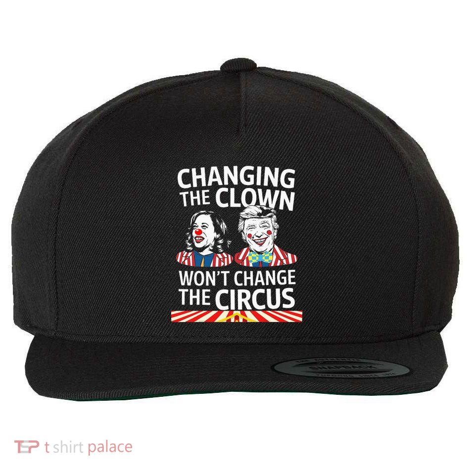 Same Circus Different Clown Political Kamala And Trump Wool Snapback Cap