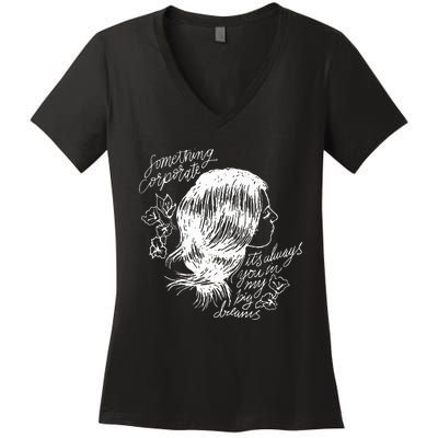 Something Corporate Dreams Women's V-Neck T-Shirt