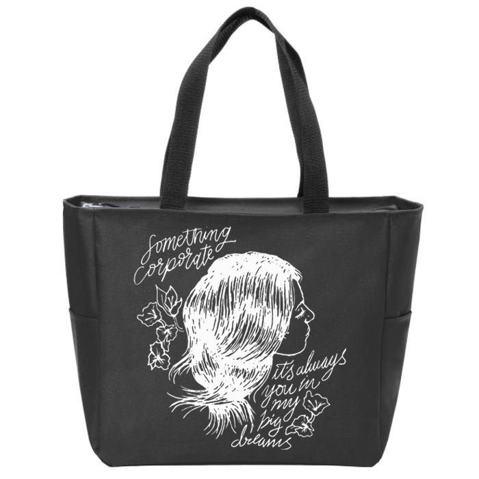 Something Corporate Dreams Zip Tote Bag