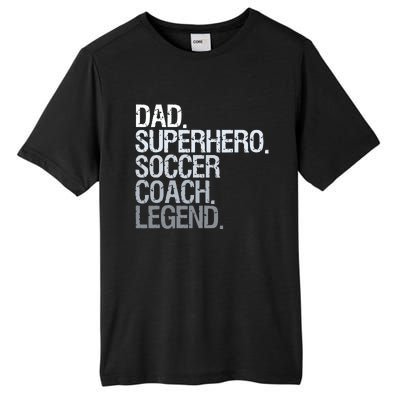 Soccer Coach Dad Tall Fusion ChromaSoft Performance T-Shirt