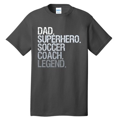 Soccer Coach Dad Tall T-Shirt