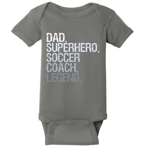 Soccer Coach Dad Baby Bodysuit