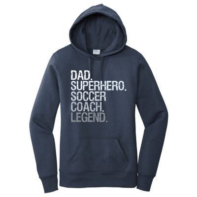 Soccer Coach Dad Women's Pullover Hoodie