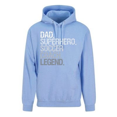 Soccer Coach Dad Unisex Surf Hoodie