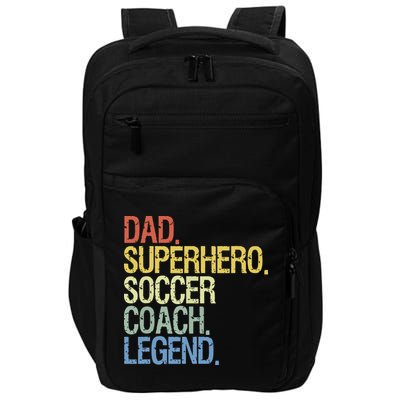 Soccer Coach Dad Impact Tech Backpack
