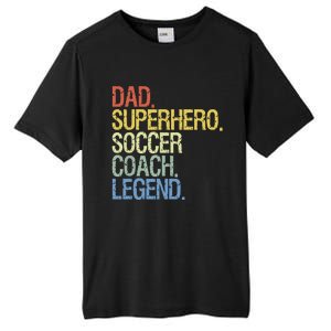 Soccer Coach Dad Tall Fusion ChromaSoft Performance T-Shirt